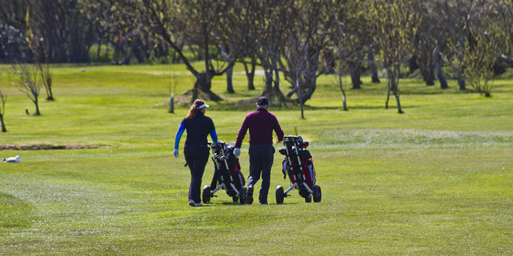 Golf breaks.